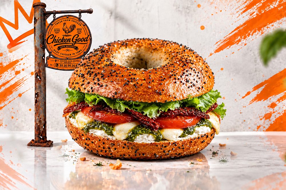 🍅 Italian Bagel